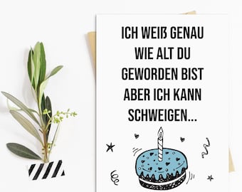 Birthday card I know exactly how old you have become gift girlfriend card birthday