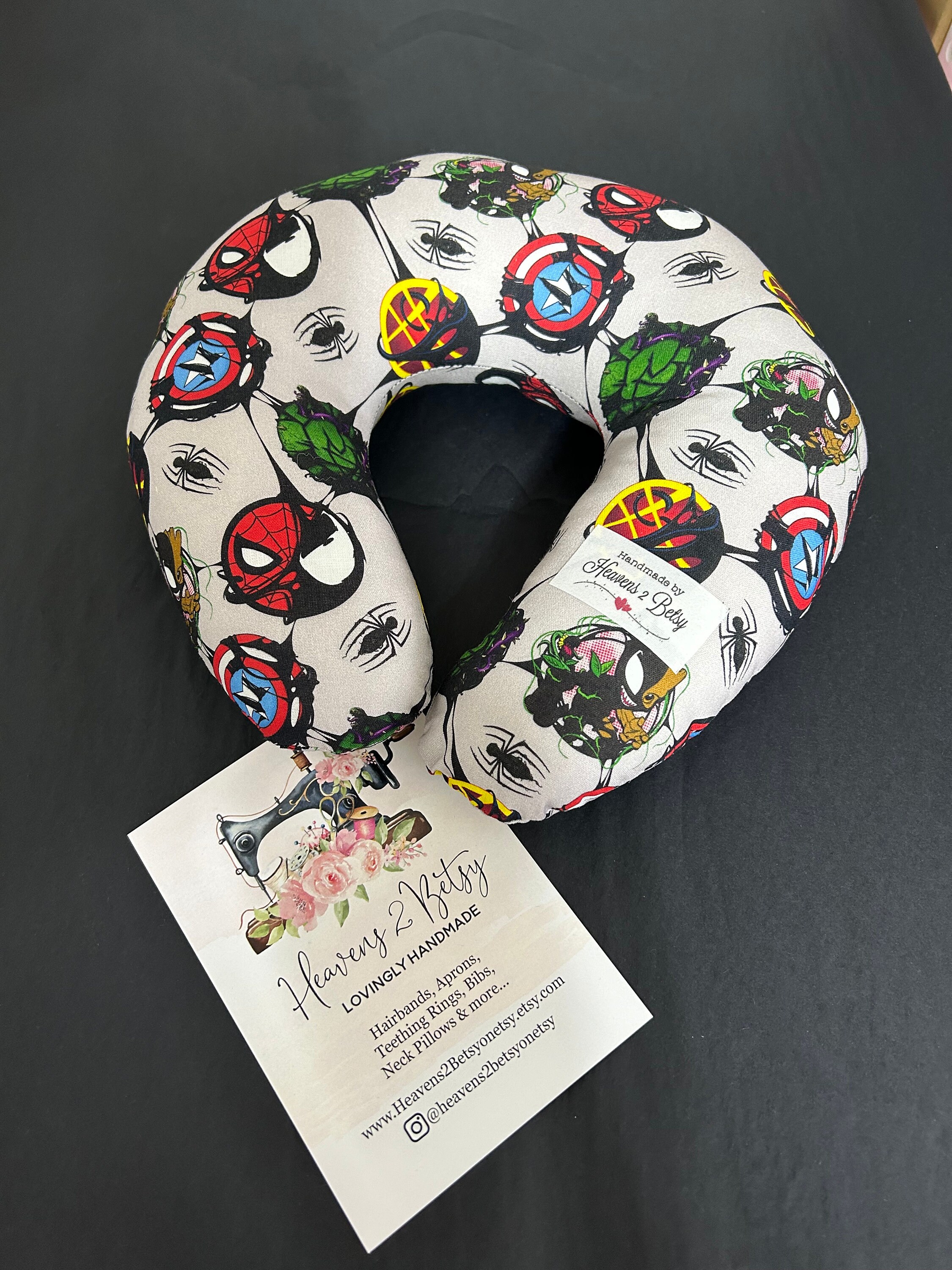 marvel neck pillow miniso