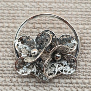 Beau B Sterling Pin - Etsy