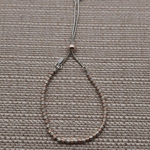 7 Inch Sterling Silver And Rose Gold Plated Adjustable Bracelet A2862