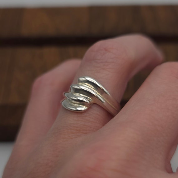 アクセサリー Vintage Silver Thick Shaft Ring 925 アクセサリー Vintage Silver Thick Shaft Ring 925 ZXZX