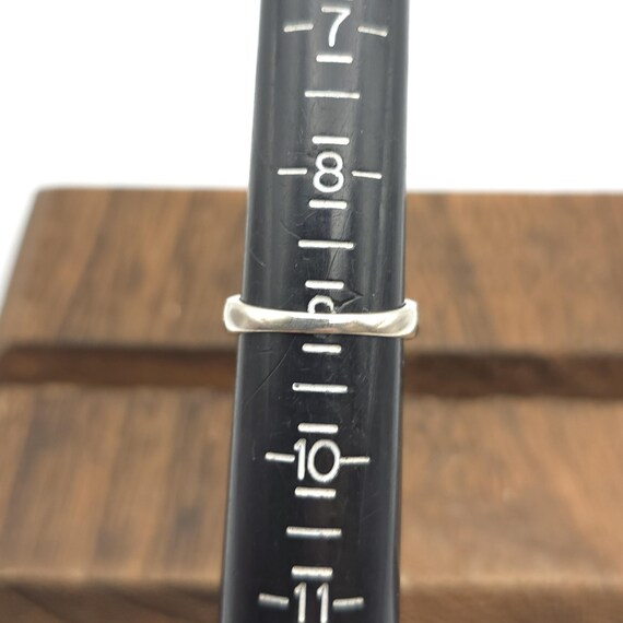 Size 9 Sterling Silver Cool Orb Pattern Filigree … - image 5