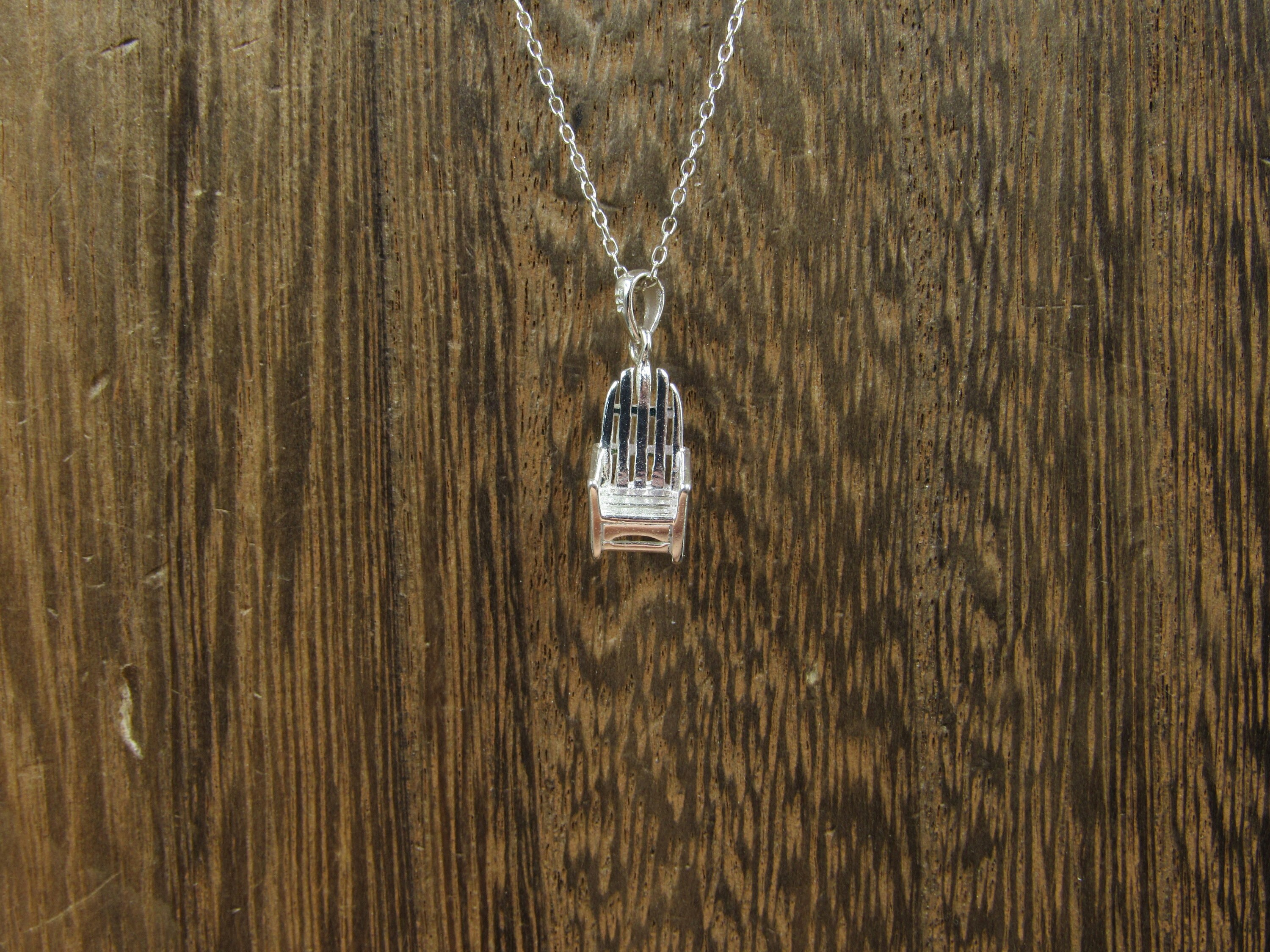 Sdueksi Chair Necklace, Alabama Brawl Chair Necklace, Silver Chair  Necklaces for Women