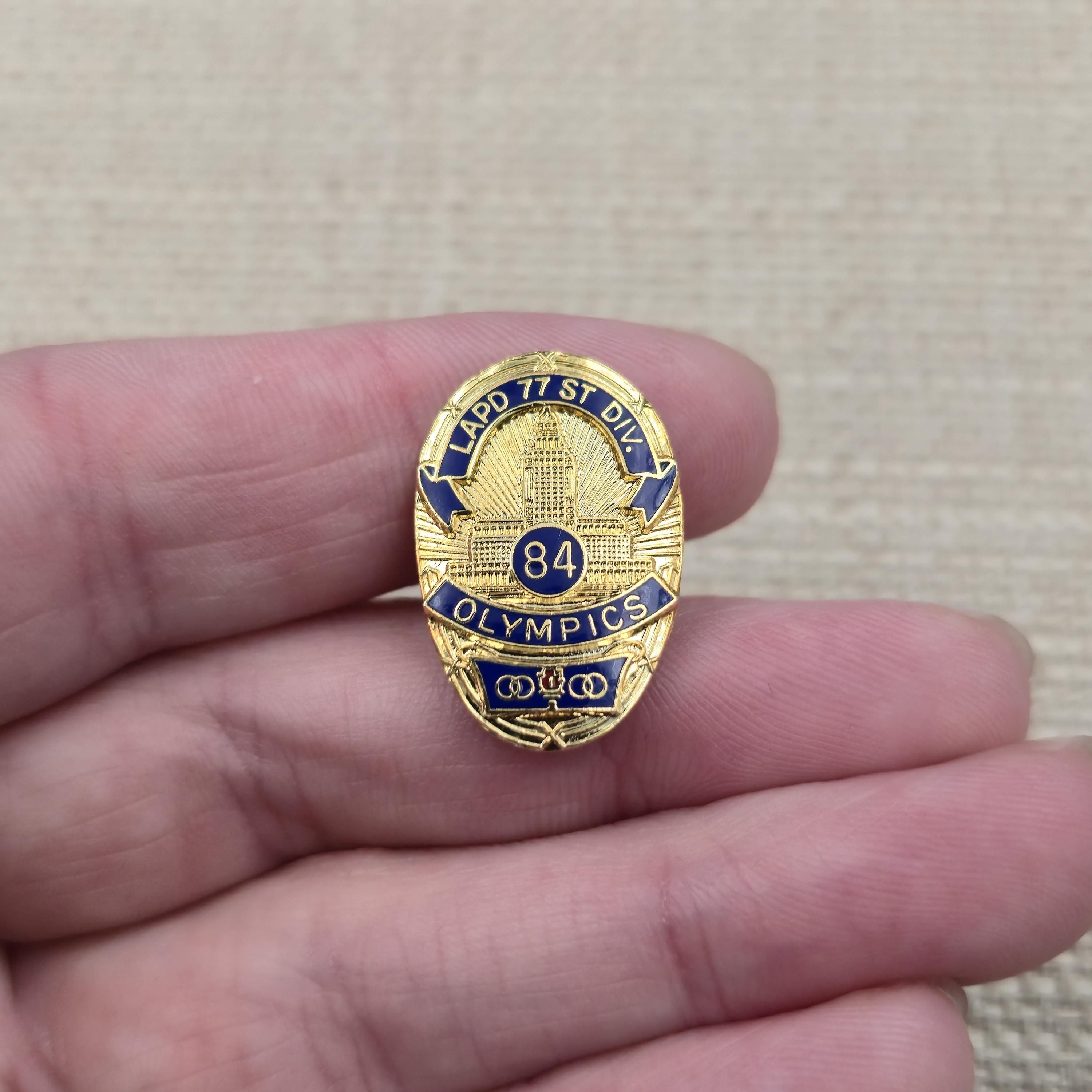 Lapd Pin Badge - Etsy