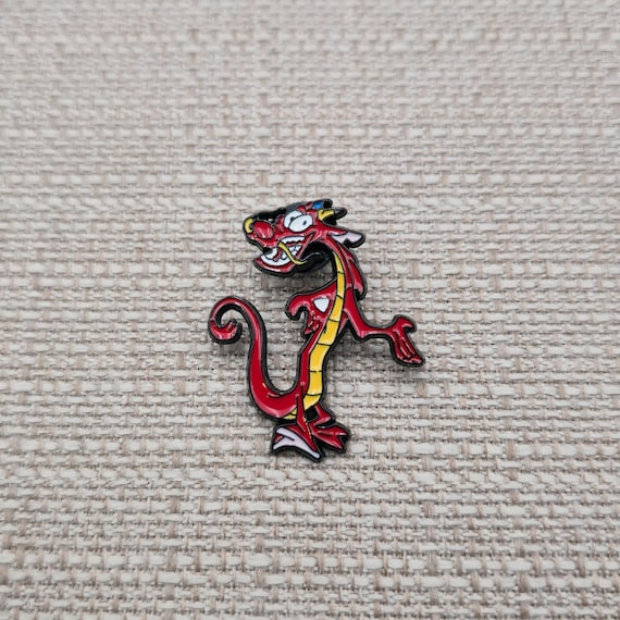 Disney Mulan Mushu Dragon Enamel Lapel Pin A8067