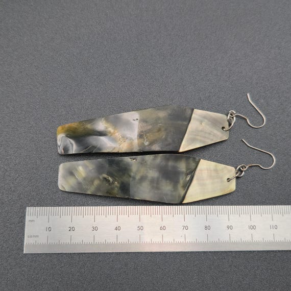 Silver Plated Over Copper Large Shell Handmade Da… - image 5