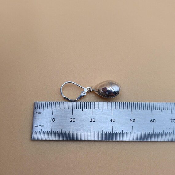 Sterling Silver Bright Simple Drop Dangle Earring… - image 5