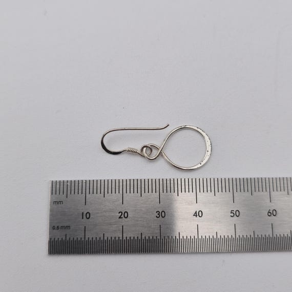 Sterling Silver Simple Small Shape Dangle Earring… - image 4