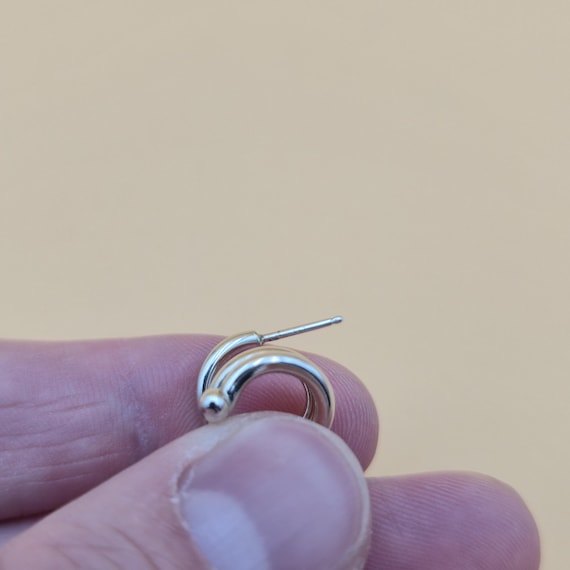 Sterling Silver Corkscrew Design Dangle Earrings … - image 5