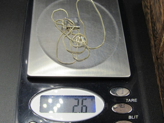 18" Sterling Silver Small Celtic Pattern Pendant … - image 6