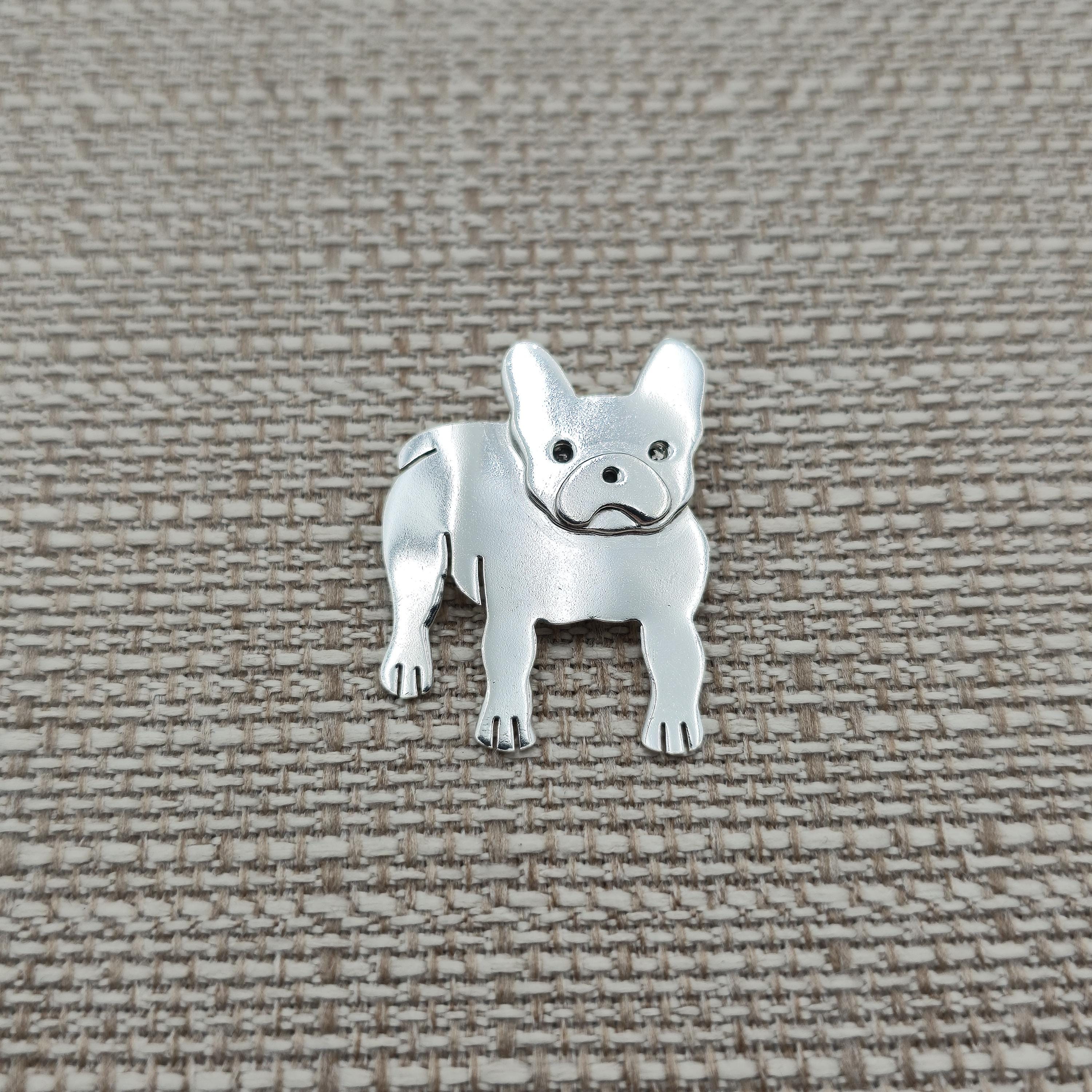 frenchbulldogぺージ Sterling Silver French Bulldog Pin Brooch A4301 - Etsy