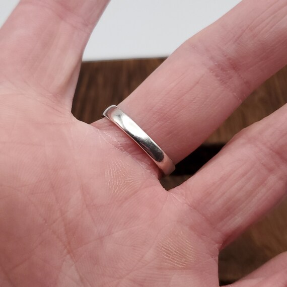 Size 9 925 Sterling Silver Unique Pattern Filigre… - image 3