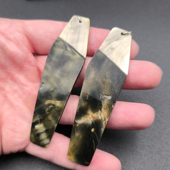 Silver Plated Over Copper Large Shell Handmade Da… - image 3