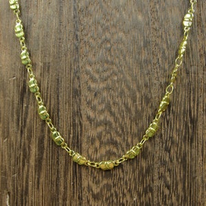 18&quot; 316L Stainless Steel Chain Costume Necklace Vintage