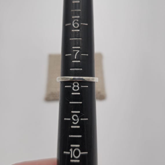 Size 7.75 Sterling Silver Solid Dolphin Animal Ri… - image 6