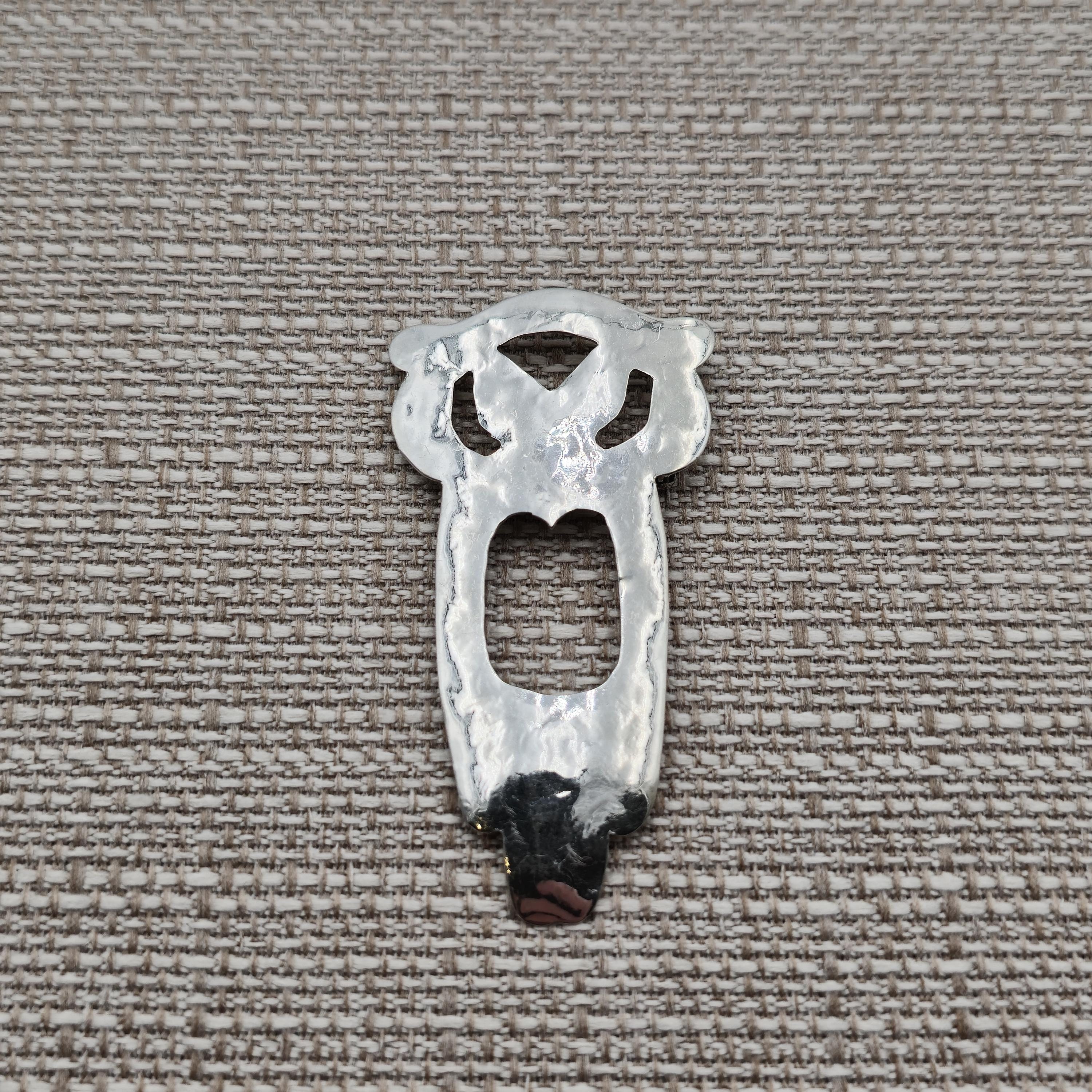 Sterling Silver Unique Symbol Large Pin Brooch B376 - Etsy