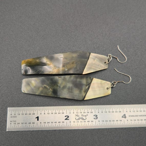 Silver Plated Over Copper Large Shell Handmade Da… - image 6