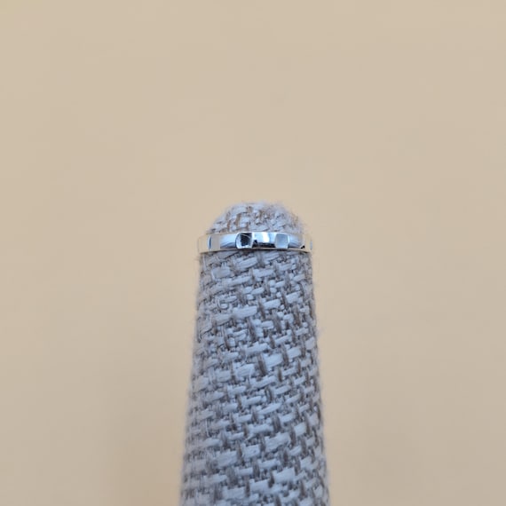 Size 1 Sterling Silver Tiny Simple Pattern Baby B… - image 1