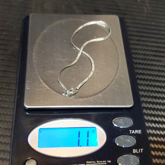 7 Inch 925 Sterling Silver Rustic Pattern Chain B… - image 6