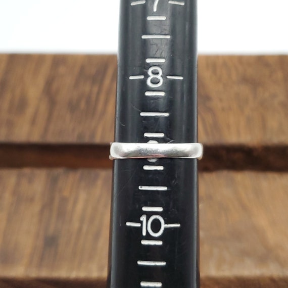 Size 9 925 Sterling Silver Unique Pattern Filigre… - image 5