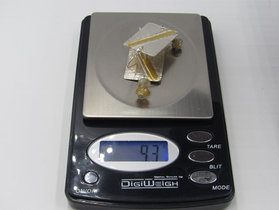 Sterling Silver Rectangle Quartz Stone Earrings V… - image 5