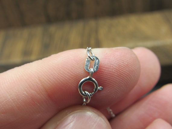18" Sterling Silver Fancy Heart Pendant Necklace … - image 5