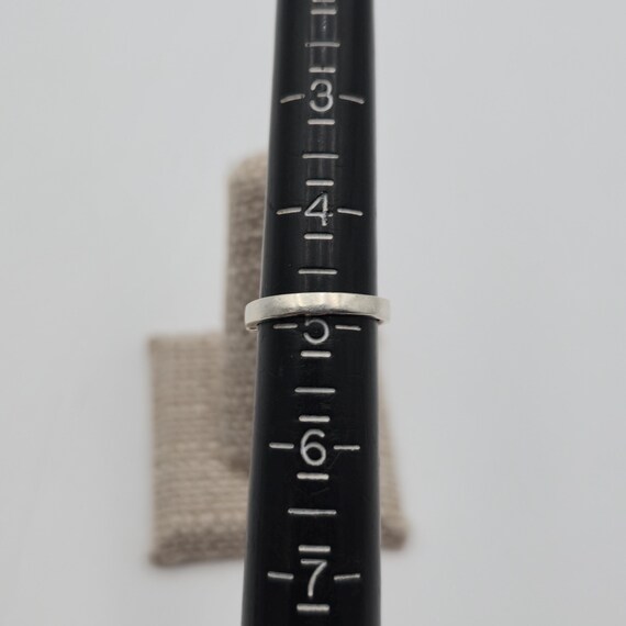 Size 4.75 Sterling Silver Solid Claddagh Band Rin… - image 6