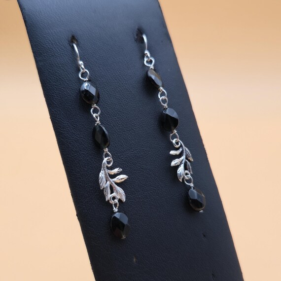 Sterling Silver Semi Translucent Stone Nature Dan… - image 2