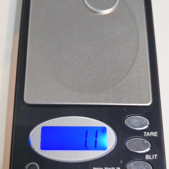 Size 8.75 Sterling Silver Thin Simple Ring A1760 - image 7