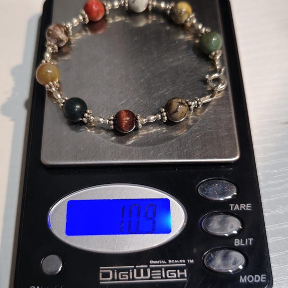 7 Inch Sterling Silver Solid Multiple Different S… - image 6