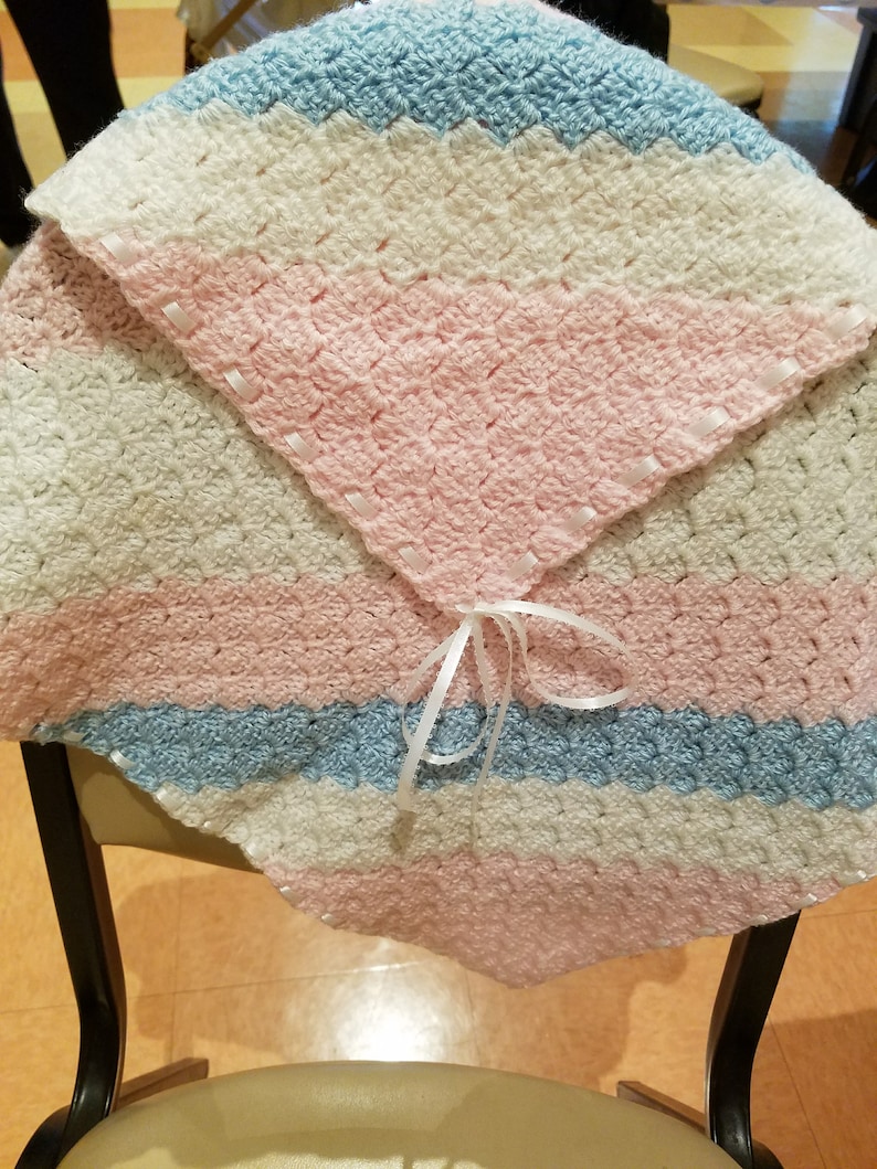 Homemade baby blanket afghans