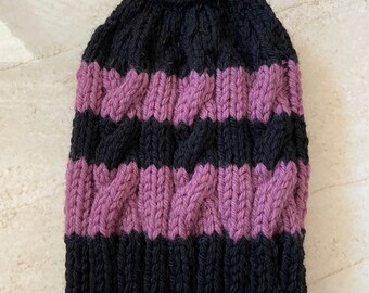 Popular - Messy bun beanie - Messy bun hat - Ponytail beanie - Ponytail hat - Beanie. Winter beanie - Teen Beanie