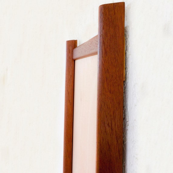 teak mirror