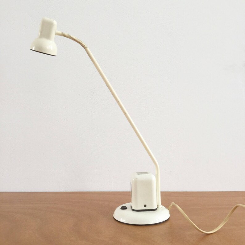 Vrieland Lamp White Desk Vintage Reading Minimalist Book Lover Gift Office Decor