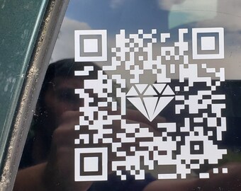 small qr code stickers