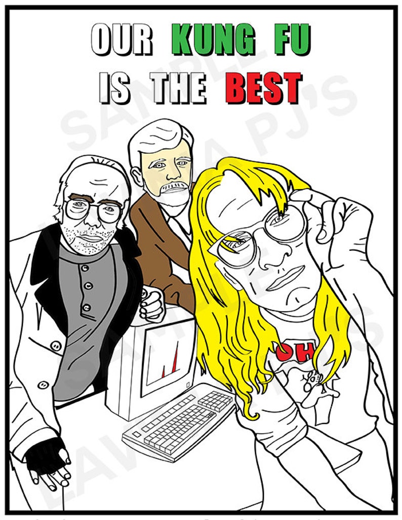 Printable Xfiles Digital Adult Coloring Book an Xphile Musthave Etsy