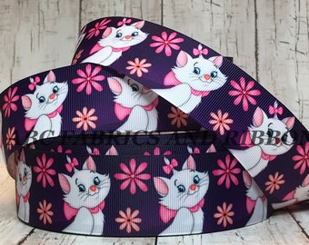 Disney Marie Cat Cartoon Grosgrain Ribbon 7//8/" 22mm x 1 Meter