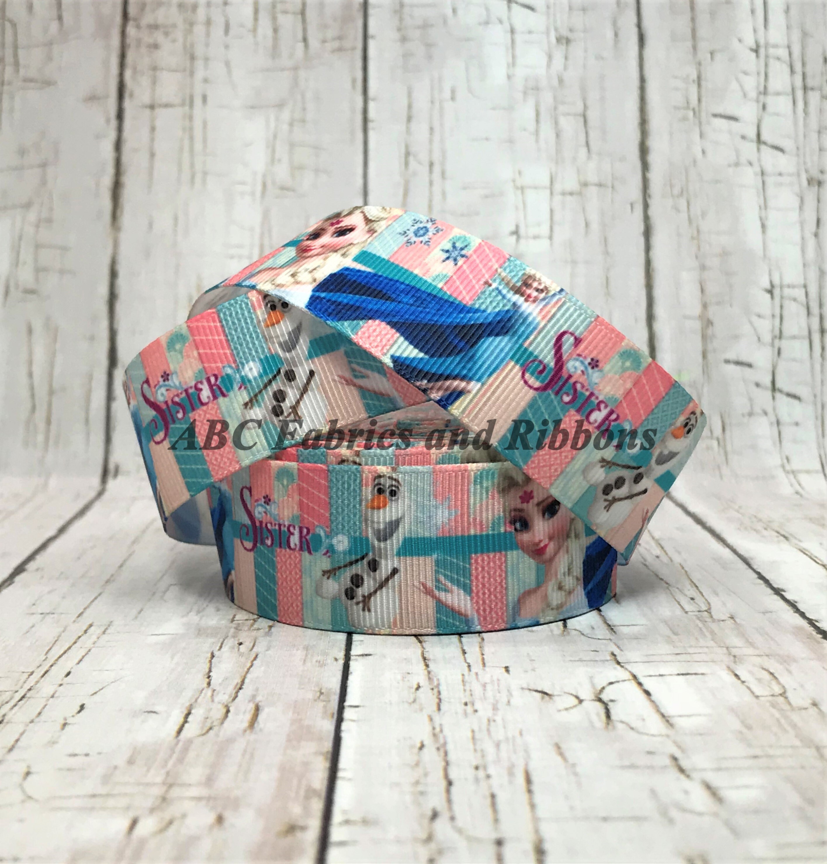 Sold by 5 Yards Frozen Ribbon 1.5 Grosgrain Elsa Anna Ice Princess Anna Movie TV Cartoon Characters Grosgrain Hair Bow Ribbon Sold by 5 Yards Frozen Ribbon 1.5 Grosgrain Elsa Anna Ice Princess Anna Movie TV Cartoon Characters Grosgrain Hair Bow Ribbon