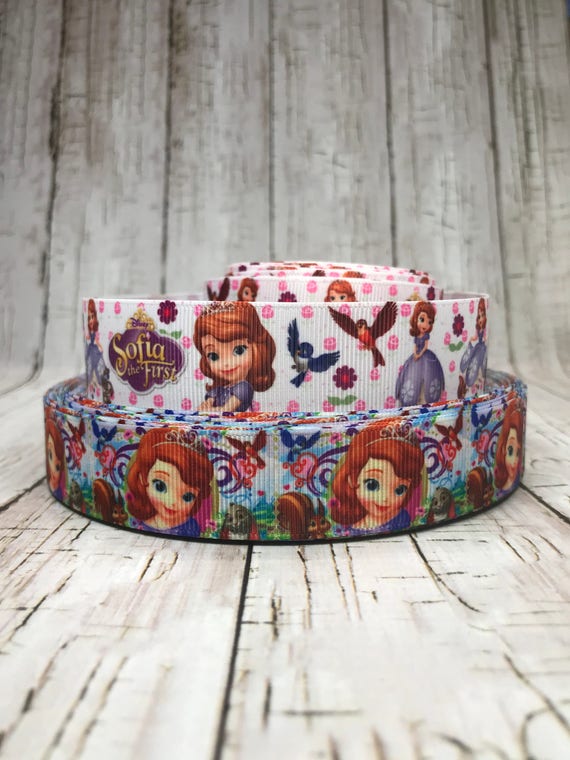 princess sofia grosgrain ribbon 7//8/" per 1 m hair scrapbooking card making