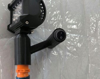 12v articulating search light work light ATV UTV Golf Cart Accessory