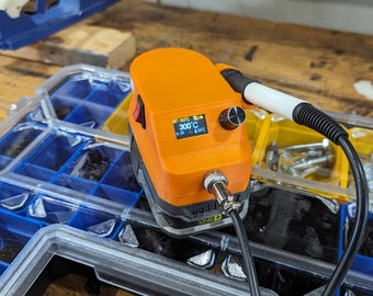 3D Printed Ryobi T12 Soldering Iron