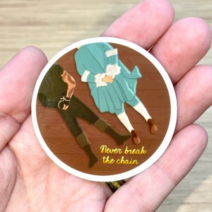 OFMD Foot Touch Sticker