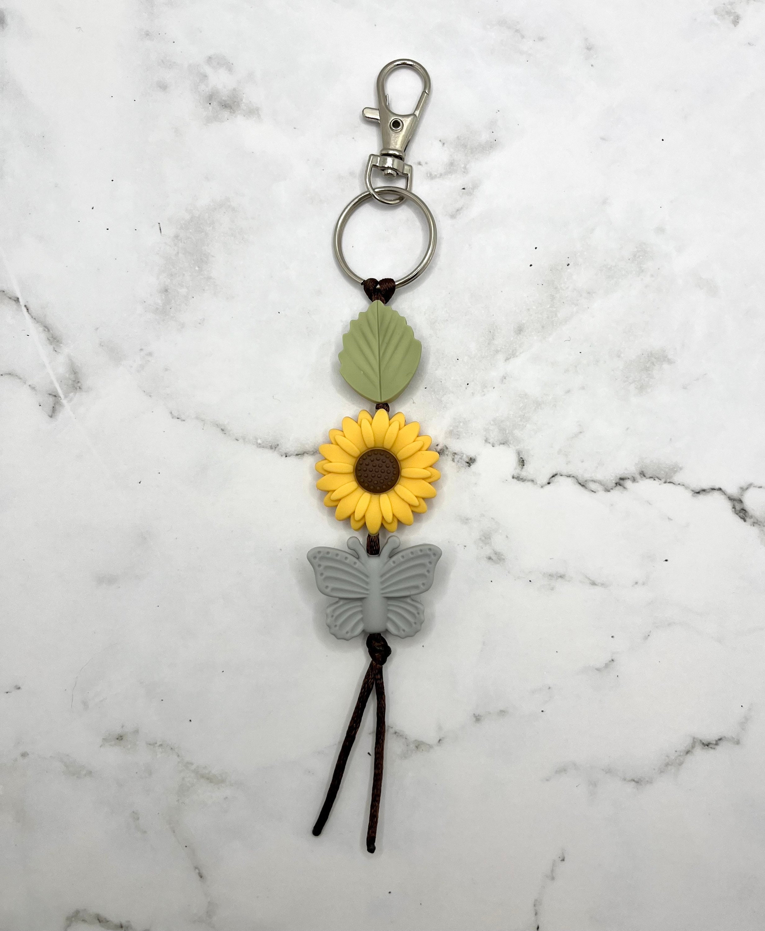 Butterfly Garden Fidget Keychain - Etsy