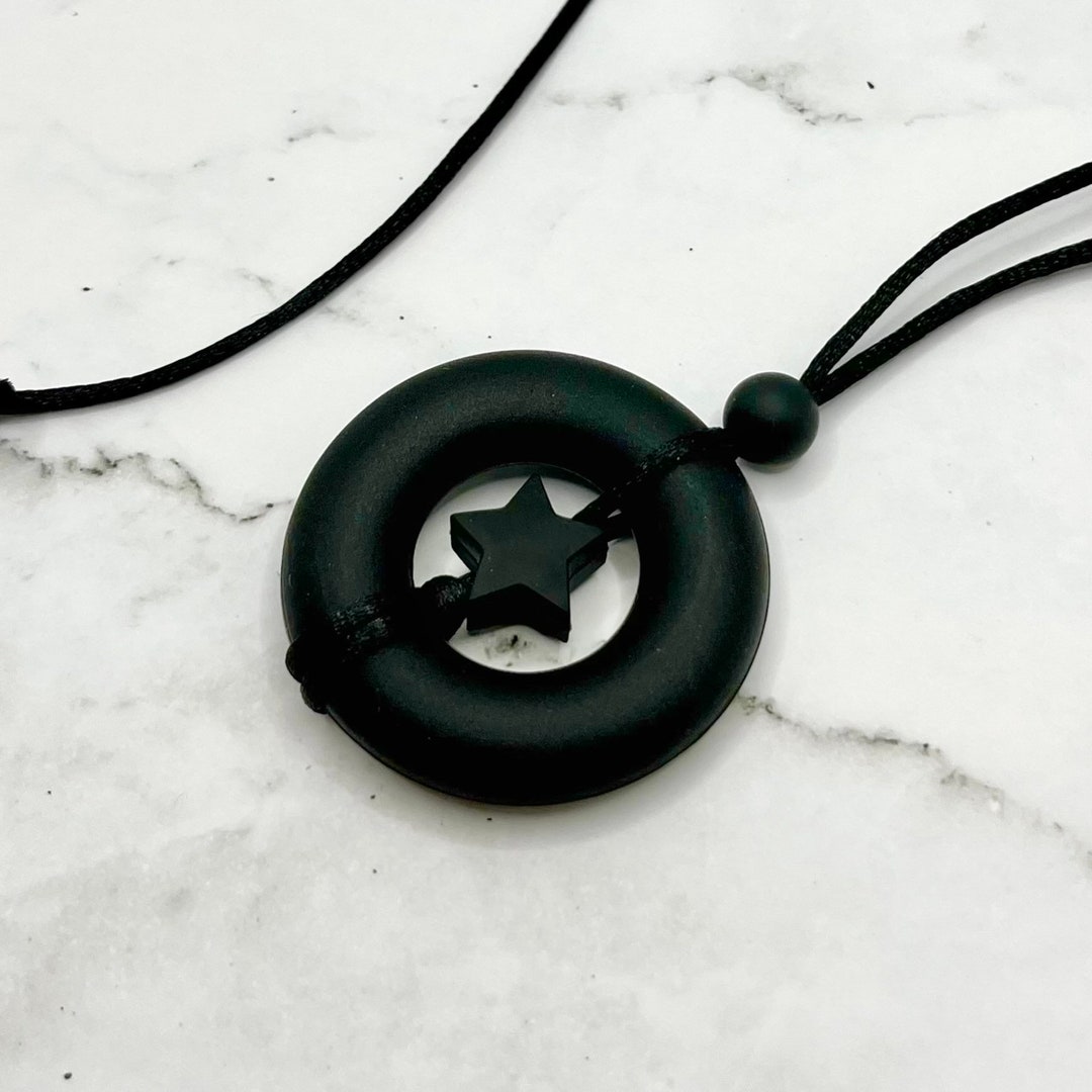 Fidget Jewelry Pentacle Spinner Necklace Etsy