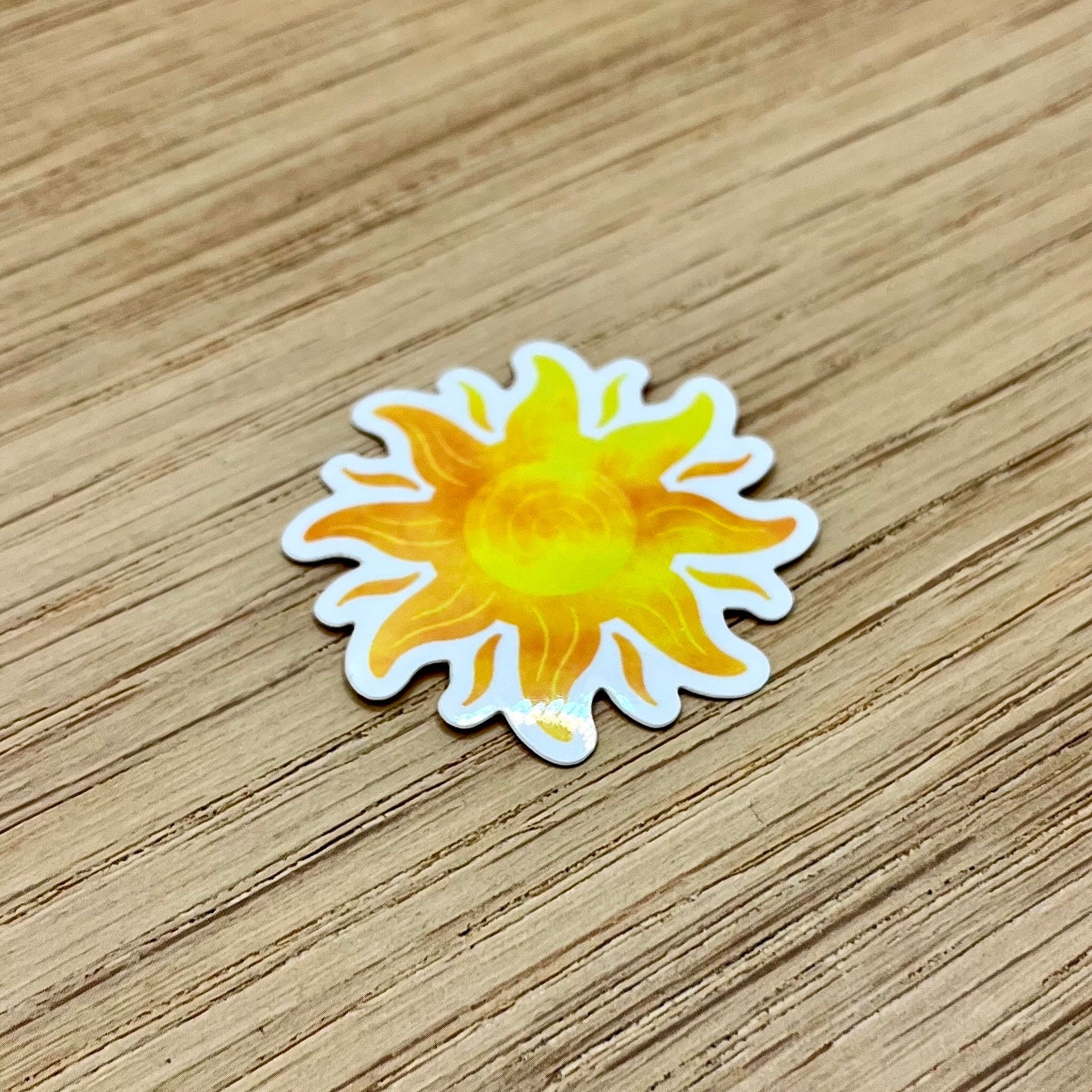 Sun Sticker - Etsy