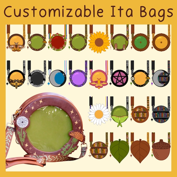 Customizable Ita Bag BASE BAG ONLY