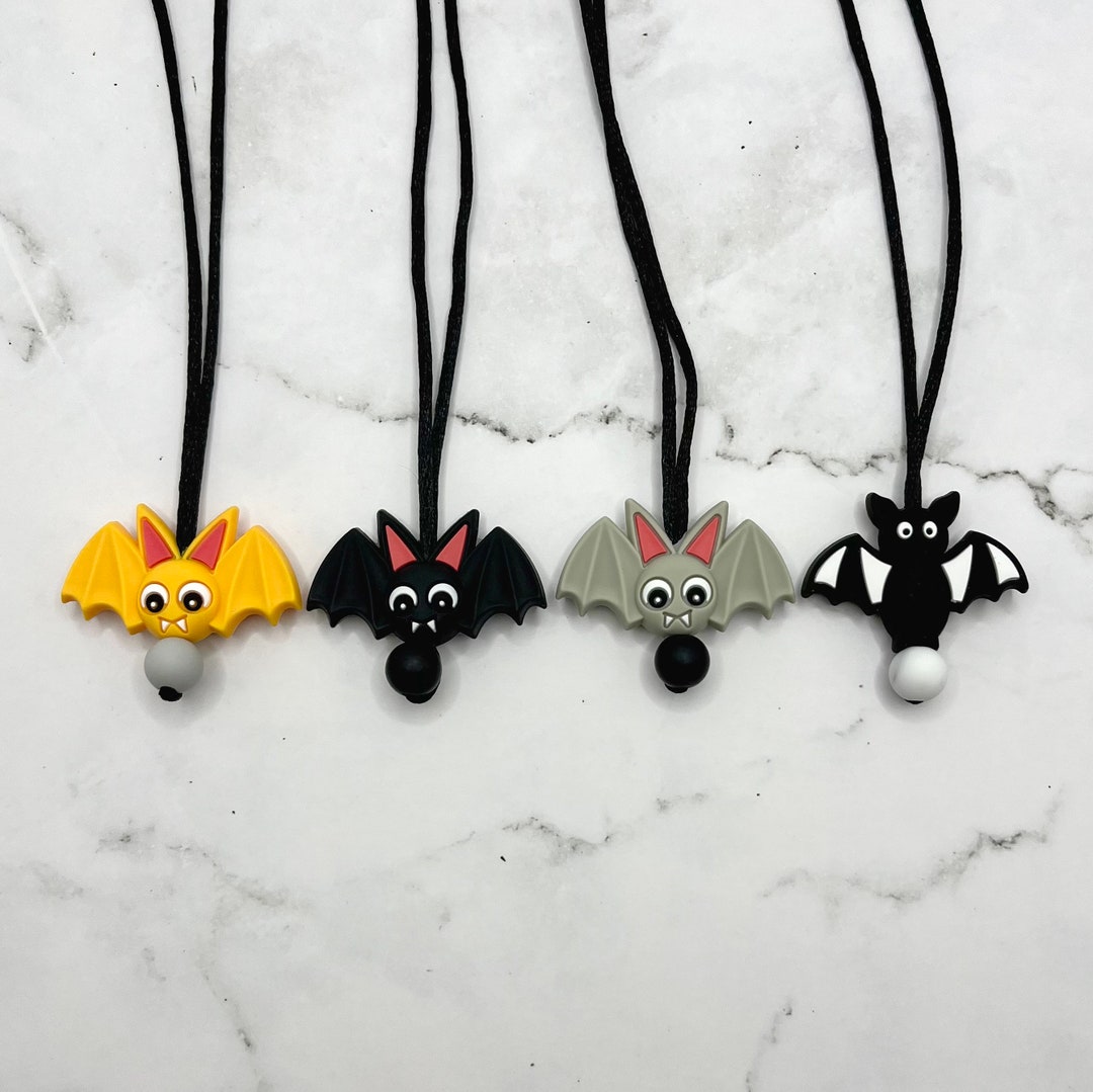 Fidget Jewelry Bat Necklace Etsy