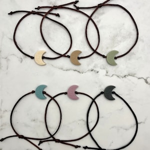 Fidget Jewelry Crescent Moon Bracelet