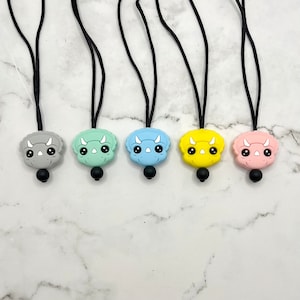 Fidget Jewelry Cartoon Dinosaur Necklace