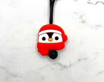 Collar de pingüino de invierno de Fidget Jewelry
